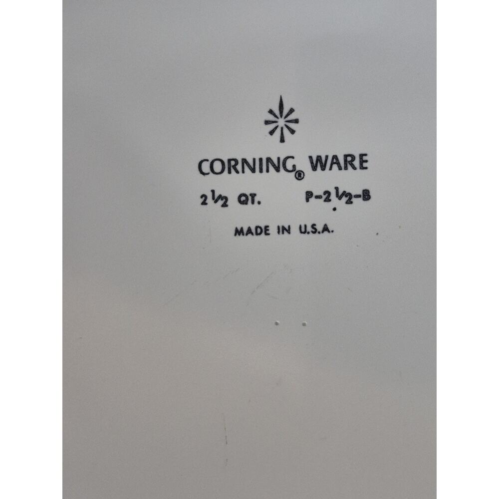 Vintage CorningWare Blue Cornflower Casserole Baking Dishes 7 Peices Plus 4 Lids - Picture 9 of 16